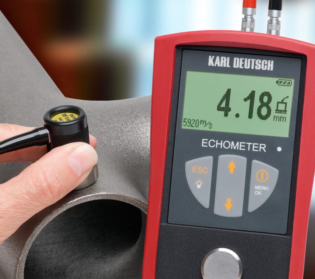 Karl Deutsch ECHOMETER 1076 Basic – ultragarsinis sienelių storio matuoklis