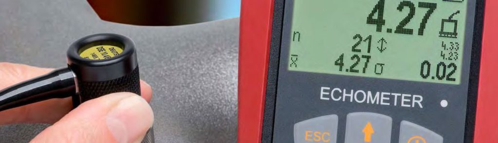 Karl Deutsch ECHOMETER 1076 Data – storio matuoklis su duomenų atmintimi