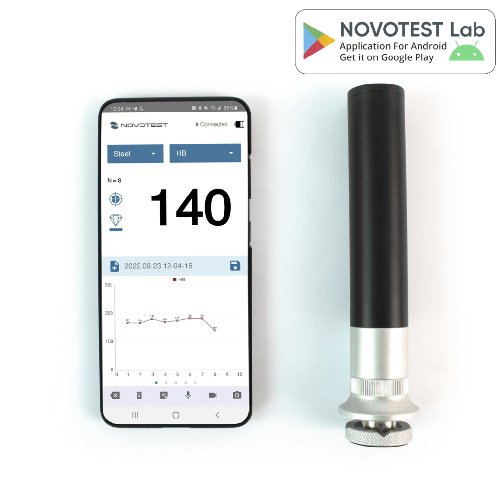 NOVOTEST Lab UCI – belaidis ultrakompaktiškas UCI matuoklis