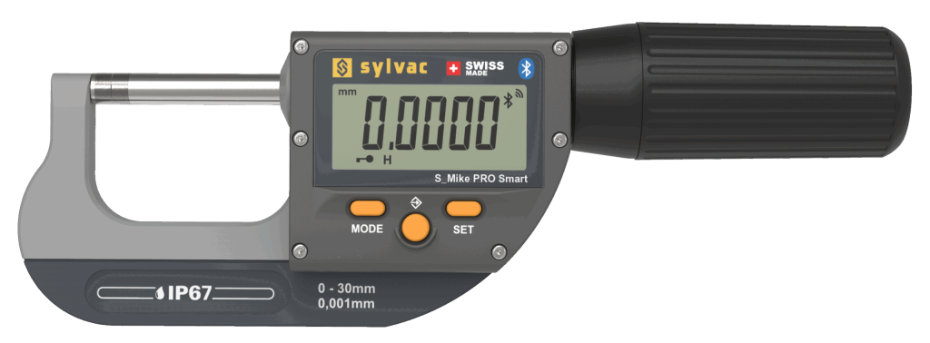 Sylvac S_Mike PRO – greitaeigiai mikrometrai su nesisukančiu velenu