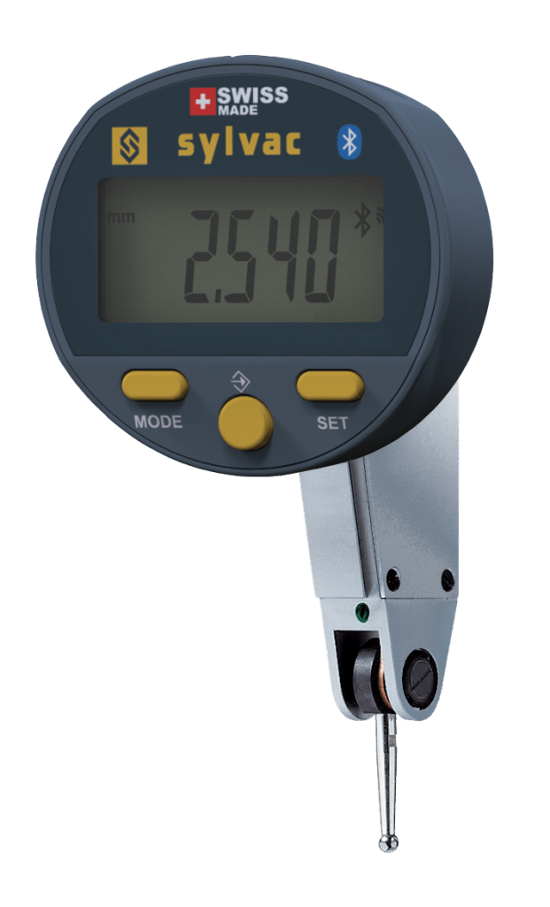 Sylvac S_Dial TEST Smart – skaitmeninis svirtinis indikatorius