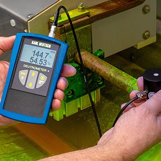 Karl Deutsch DEUTROMETER 3873 – magnetinio lauko stiprio ir UV šviesos matuoklis