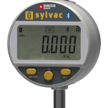 Sylvac S_Dial WORK – universalūs cecho indikatoriai (Smart / Advanced IP67 / NANO) ir M3 stovas
