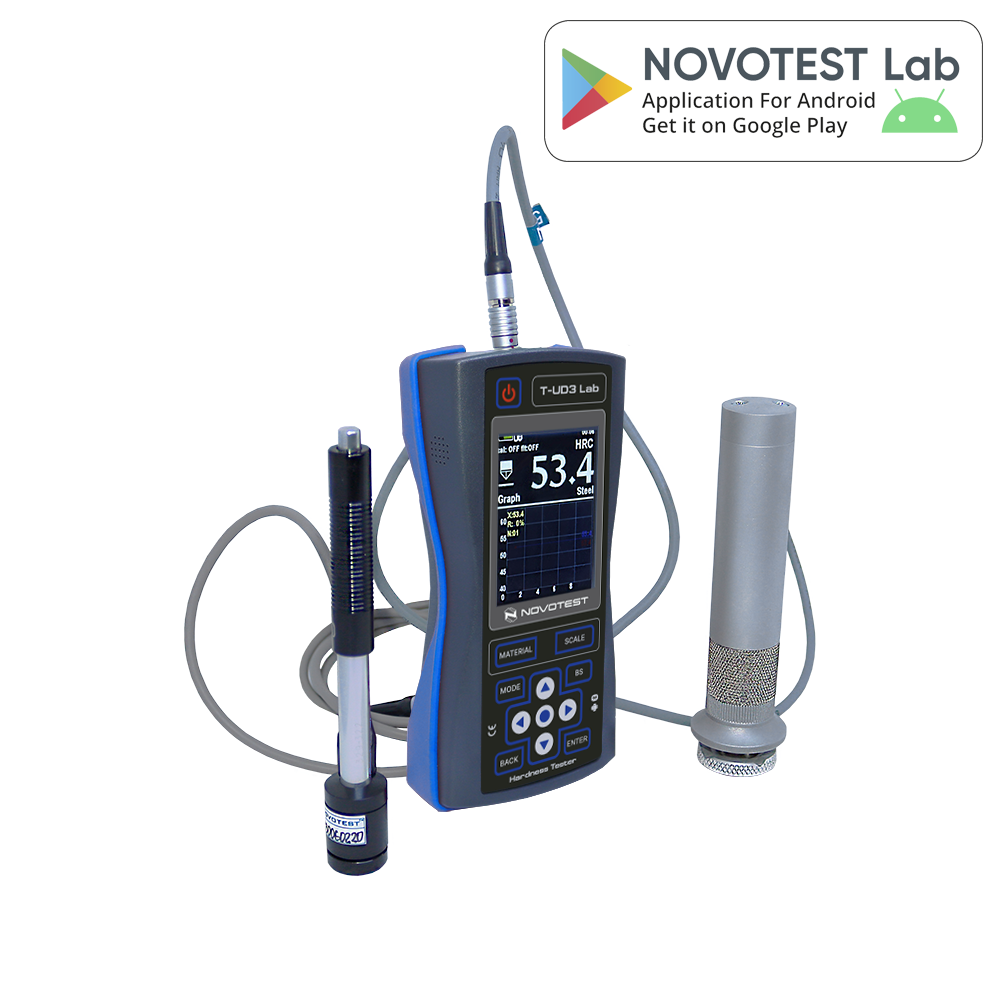 NOVOTEST T-UD3 – kombinuotas UCI + Leeb matuoklis su kamera