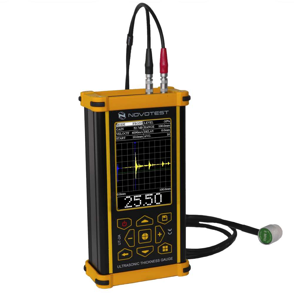 NOVOTEST UT-2A – storio matuoklis su A-Scan