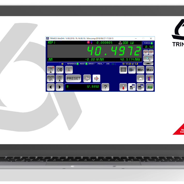 Trimos WinDHI ir QMSoft – programinė įranga ULM kalibravimo stendams