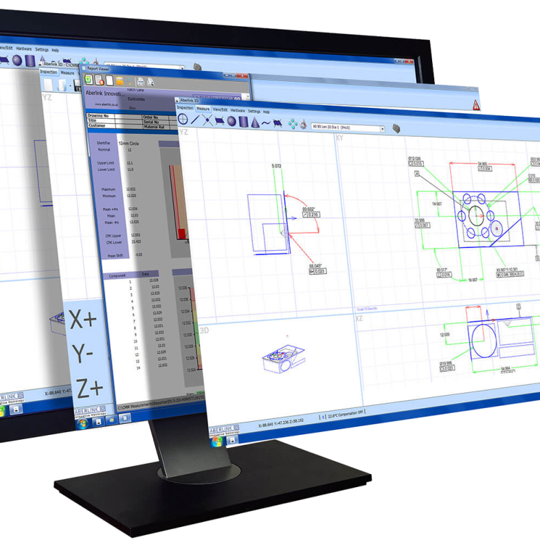 Aberlink 3D – matavimo programinė įranga CMM ir Trimos 3D prietaisams