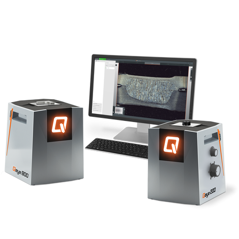 QATM Qpix Control2 / Qeye 200 / 800 – programinė įranga ir optinė analizė makrošlifams