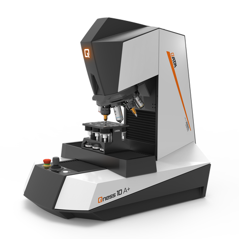 QATM Qness 10 / 60 A+ – automatinis mikrokietumo matuoklis su bandinio kamera