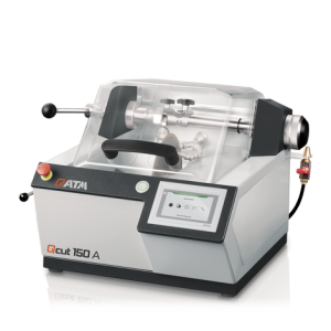 QATM Qcut 150 A / 200 A – precizinės pjovimo staklės laboratorijai