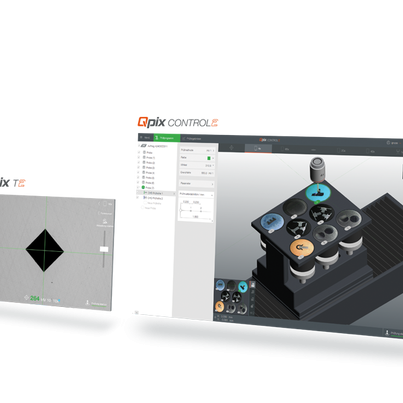 QATM Qpix Control2 M/R – vieninga platforma pusiau automatiniams matuokliams